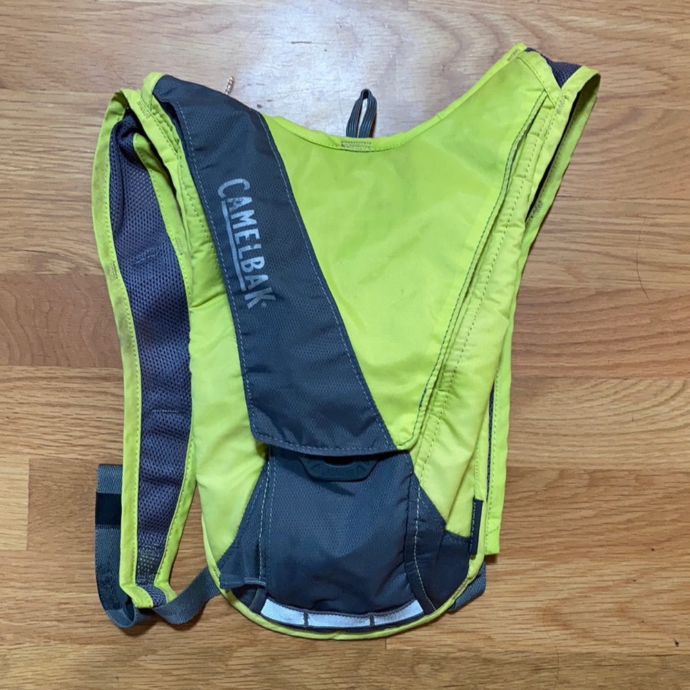 Camelbak Hydration Backpack neon green/gray